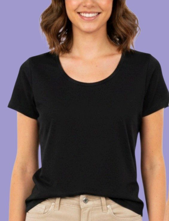 Remera Basica Negra