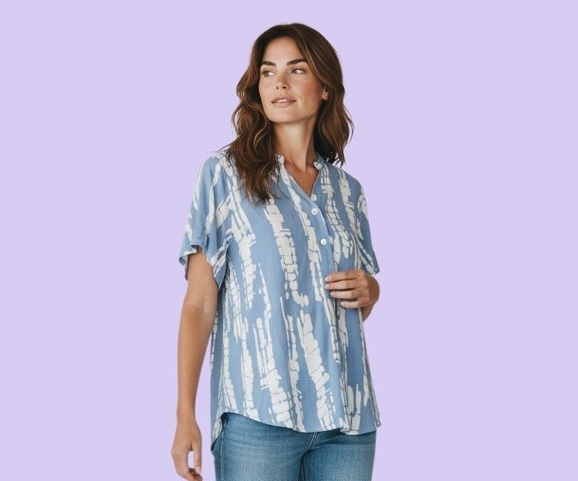 Blusa de Lino Lago Puelo