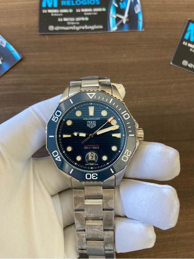 Aquaracer - All blue - Pulseira de aço