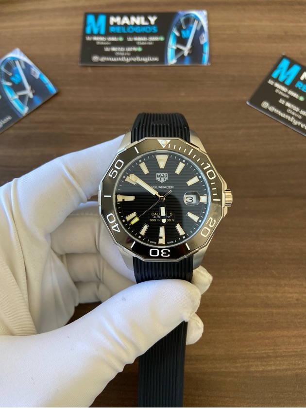 Aquaracer - All black - Pulseira de borracha