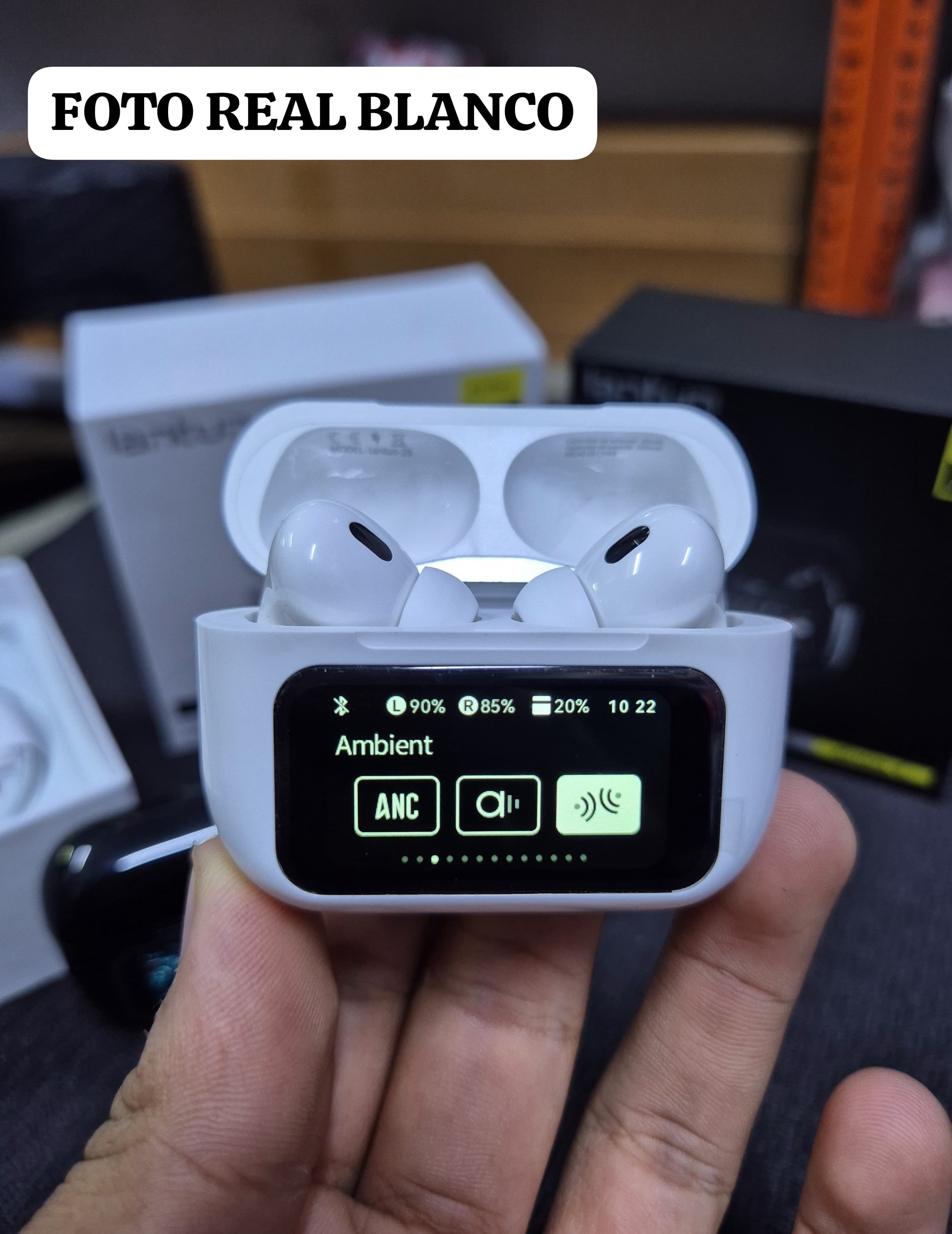AUDIFONO CON PANTALLA TACTIL