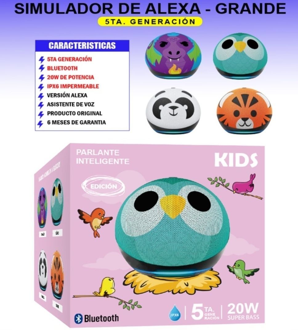 SIMULADOR ALEXA KIDS