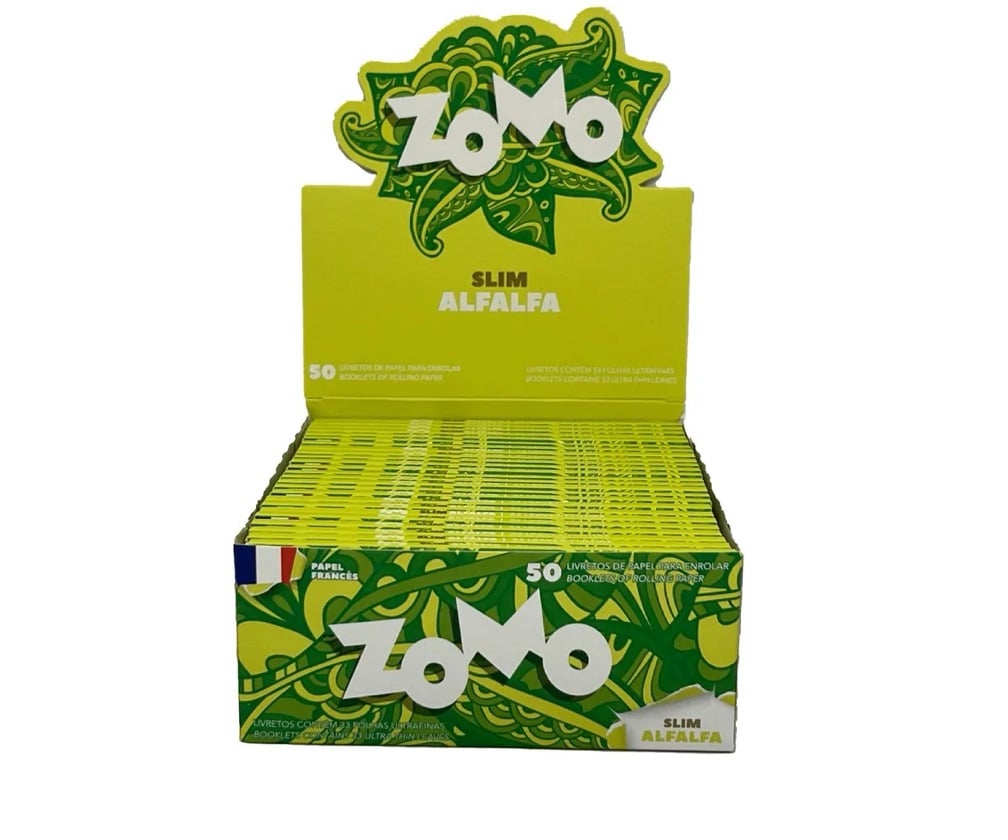 Caixa de Seda Zomo Slim King Size Alfafa C/50