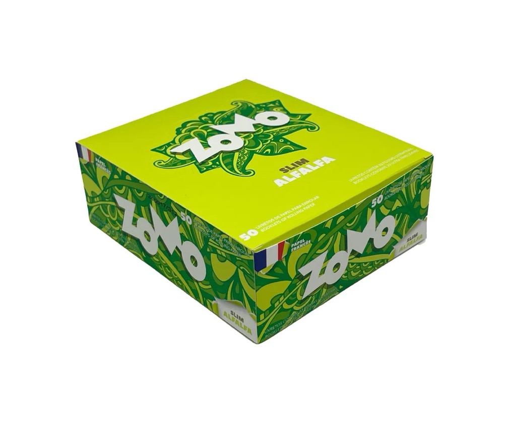 Caixa de Seda Zomo Slim King Size Alfafa C/50