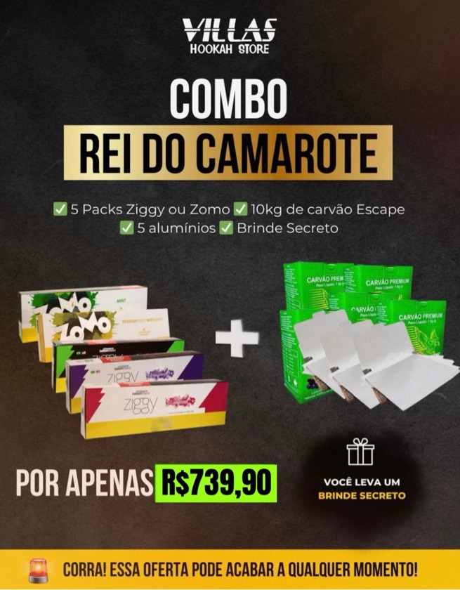 COMBO REI DO CAMAROTE VILLAS