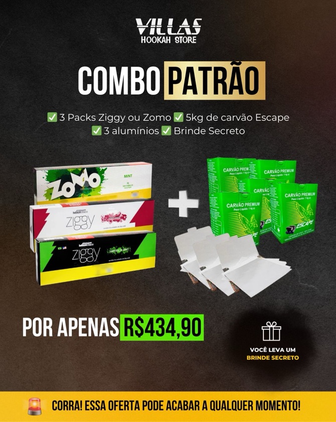 COMBO PATRÃO VILLAS