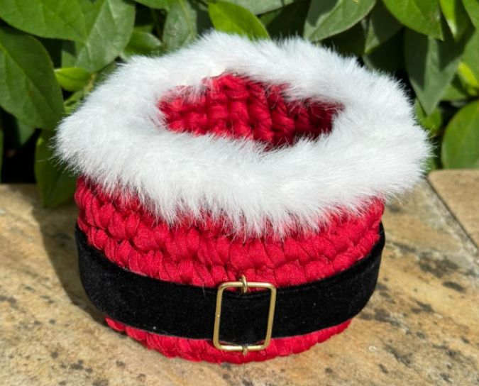 Cachepô natalino noel