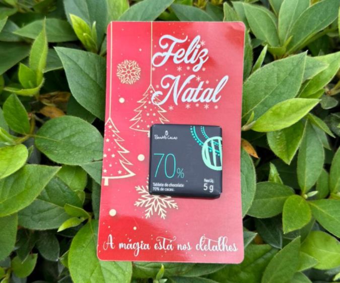 Card com tablet cacau show