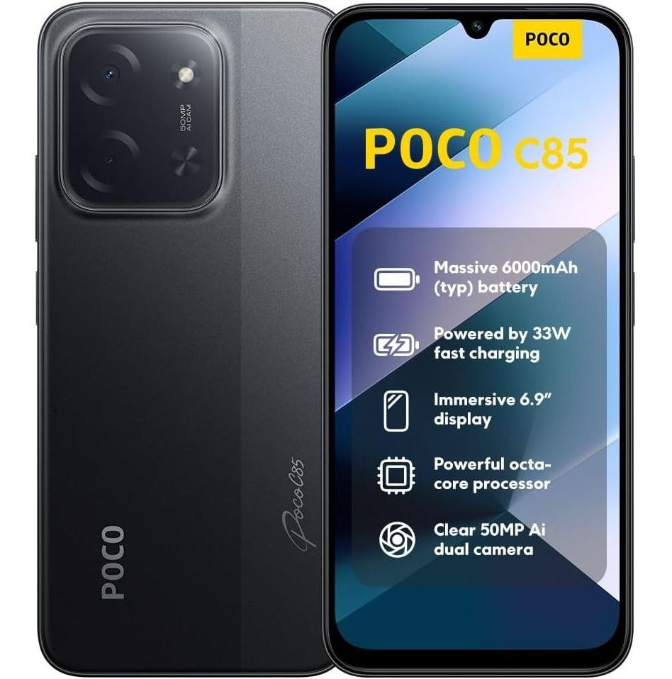 Poco C85 128/6g ram Preto 4G