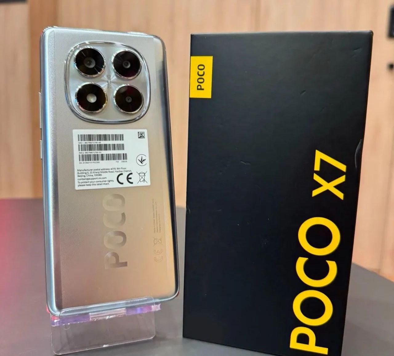 Poco X7 512/12g Prata 5G