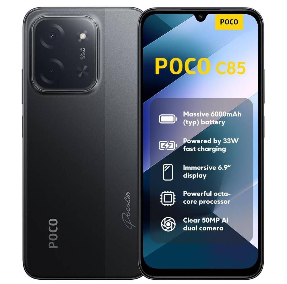 Poco C85 256g/8g ram Preto 4G