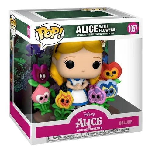 ALICE WITH FLOWERS 1057