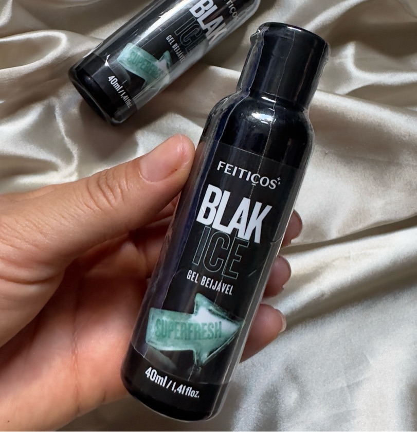 Gel Beijável para Oral - Blak Ice Super Fresh