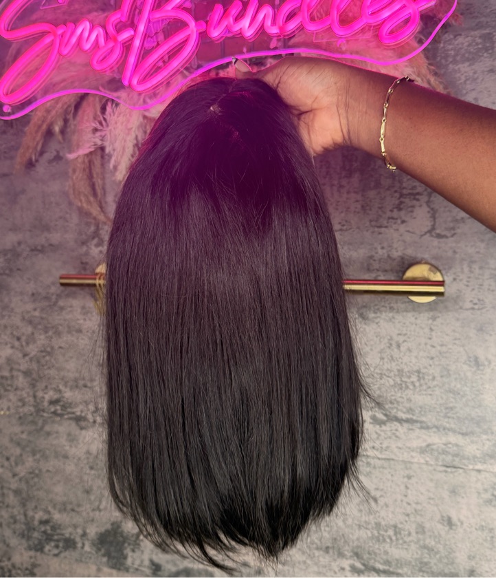 10” Straight bob 13*6 HD lace wig