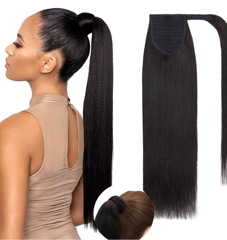 20” Straight Velcro Ponytail