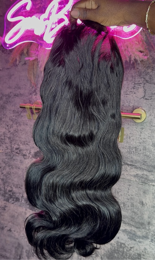 18" Bodywave 5*5 HD Closure wig