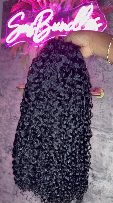 20" Waterwave Half Wig