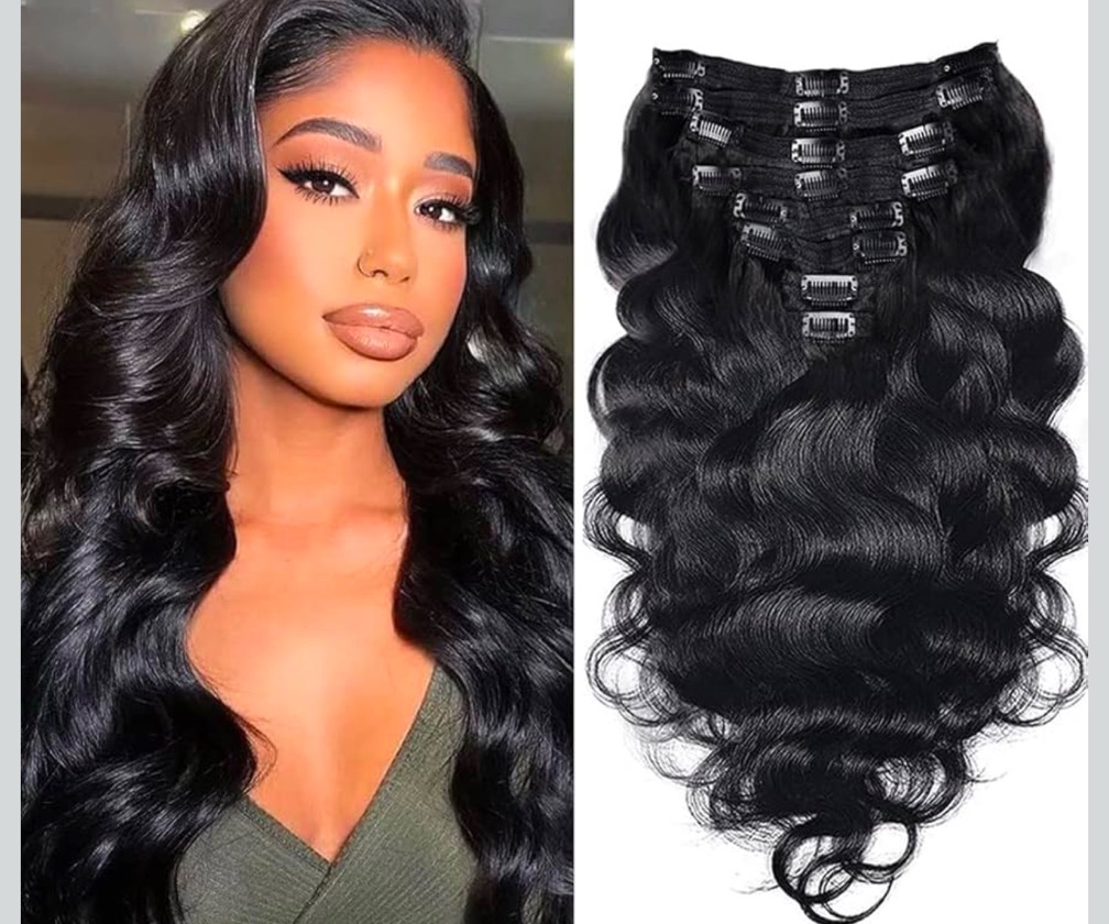 20” Bodywave Seamless Clip ins