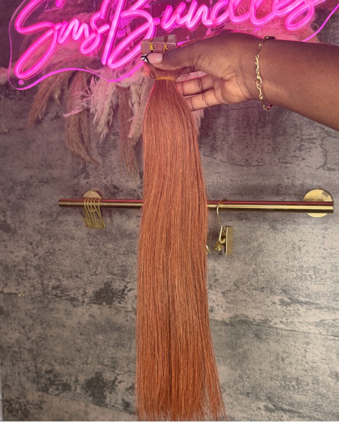 20” straight #30 Tape ins