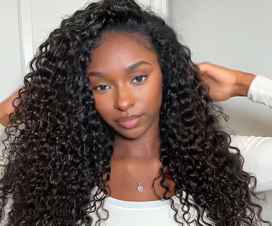 20" Waterwave Half Wig