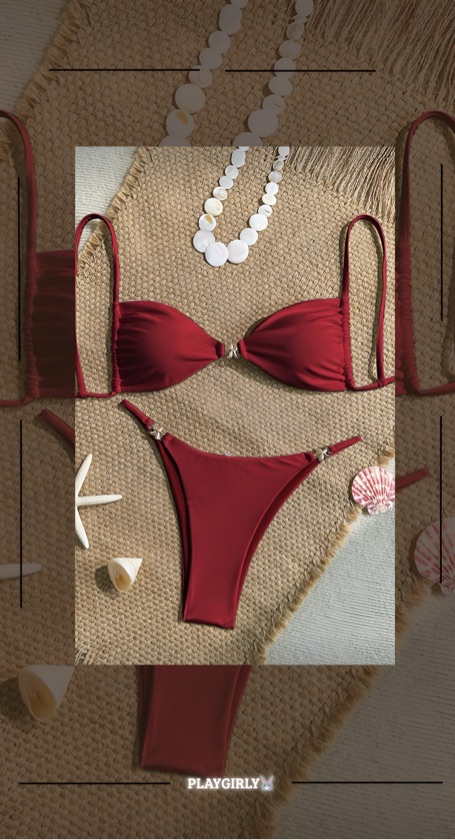 Traje de baño con diseño ❤️