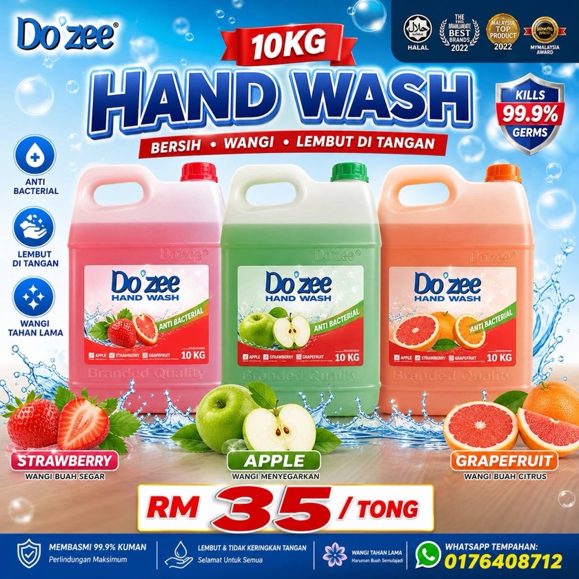 Dozee Handwash 10kg ( HW10)