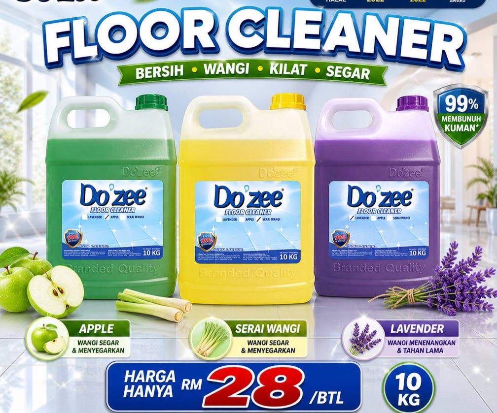 Dozee Floor Cleaner 10kg (FC10)