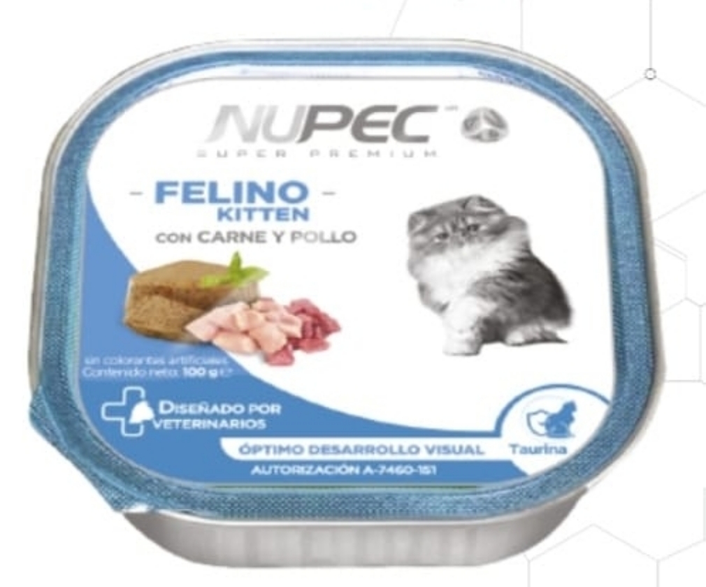 Nupec Felino Kitten alimento humedo