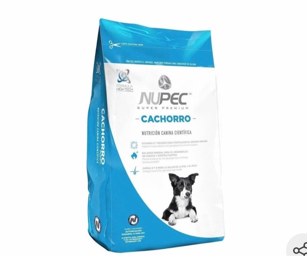 Nupec Cachorro RM&G - 20 Kg