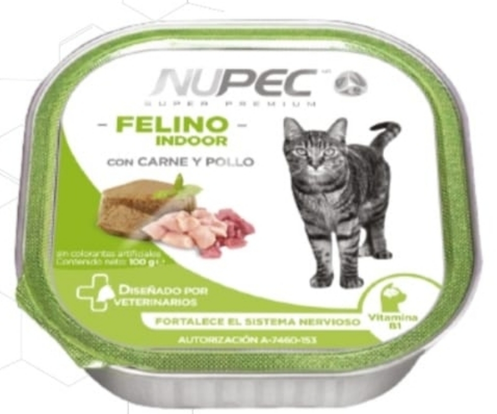 Nupec Felino Indoor alimento humedo