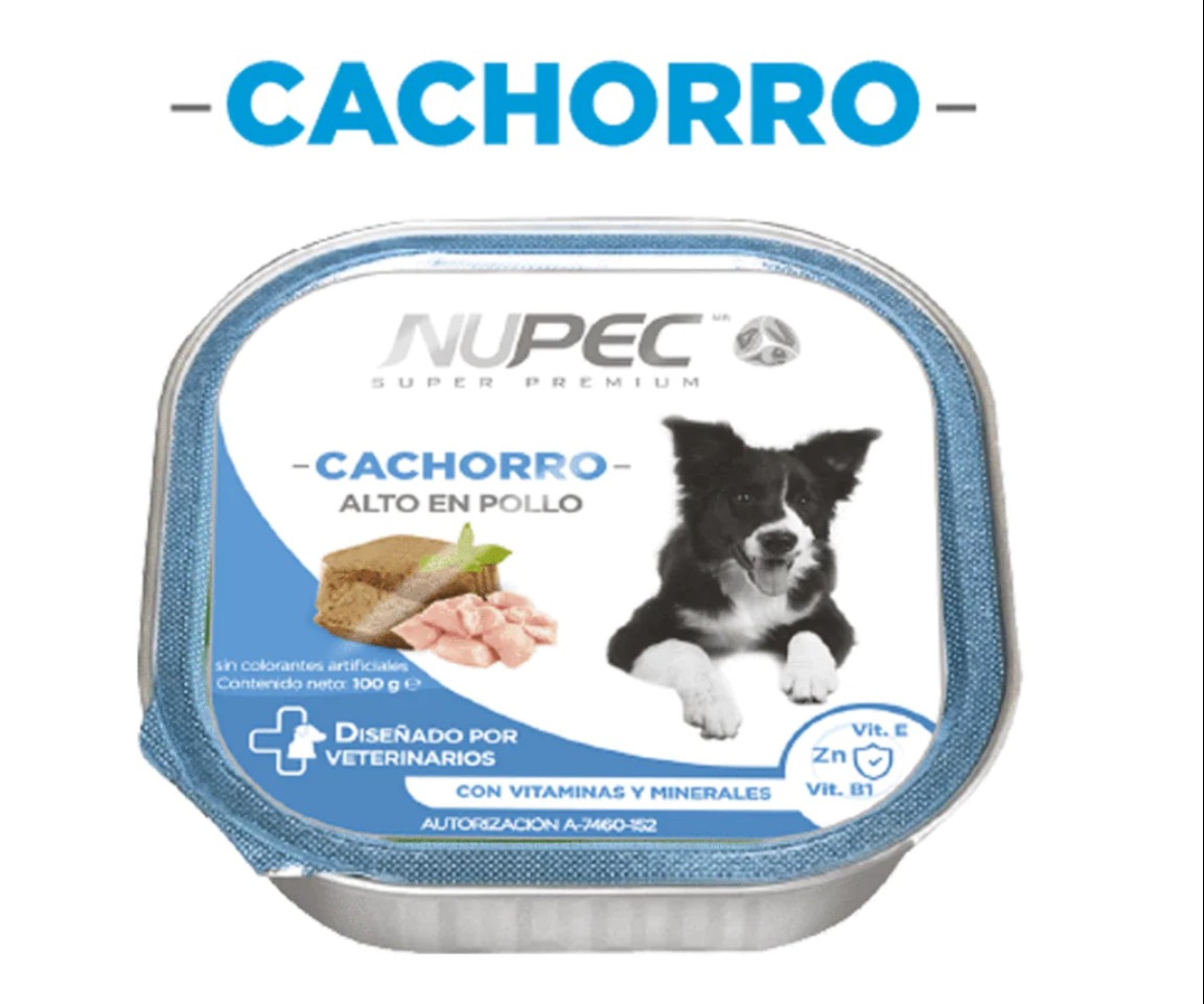 Nupec Cachorro alimento humedo