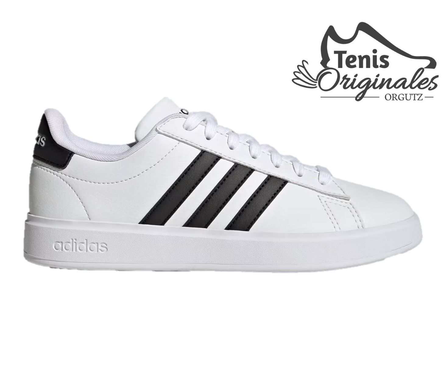 ADIDAS GW9214 #23.5-26 GRAND COURT 2.0 BCO/NGO