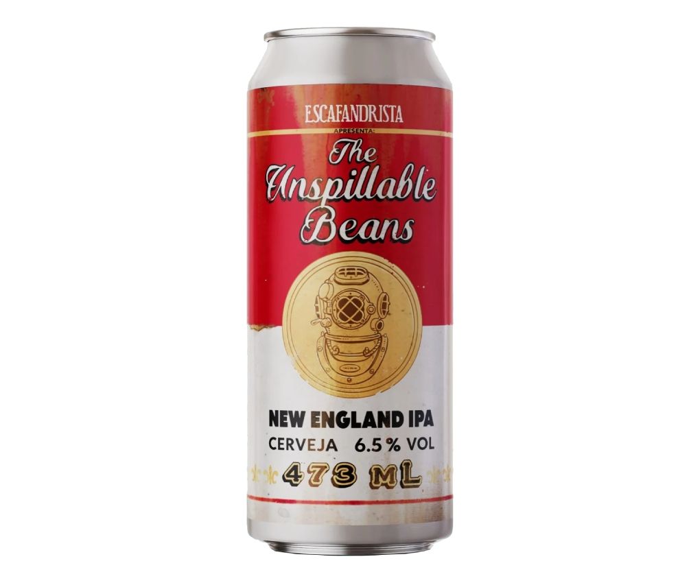 Cerveja Escafandrista Unspillable Beans NEIPA Lata 473ml