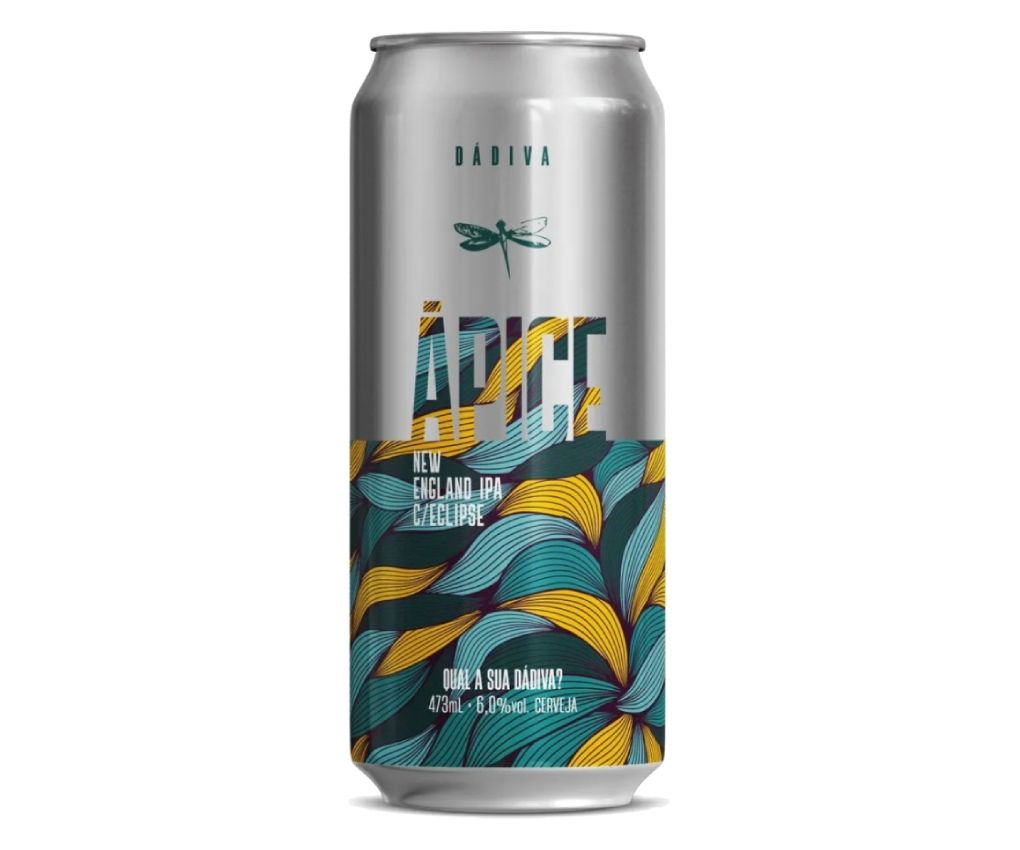 Cerveja Dádiva Ápice NEIPA Lata 473ml
