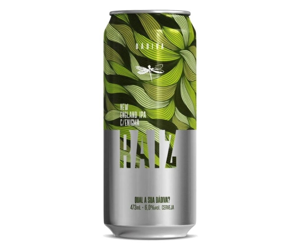 Cerveja Dádiva Raiz NEIPA Lata 473ml