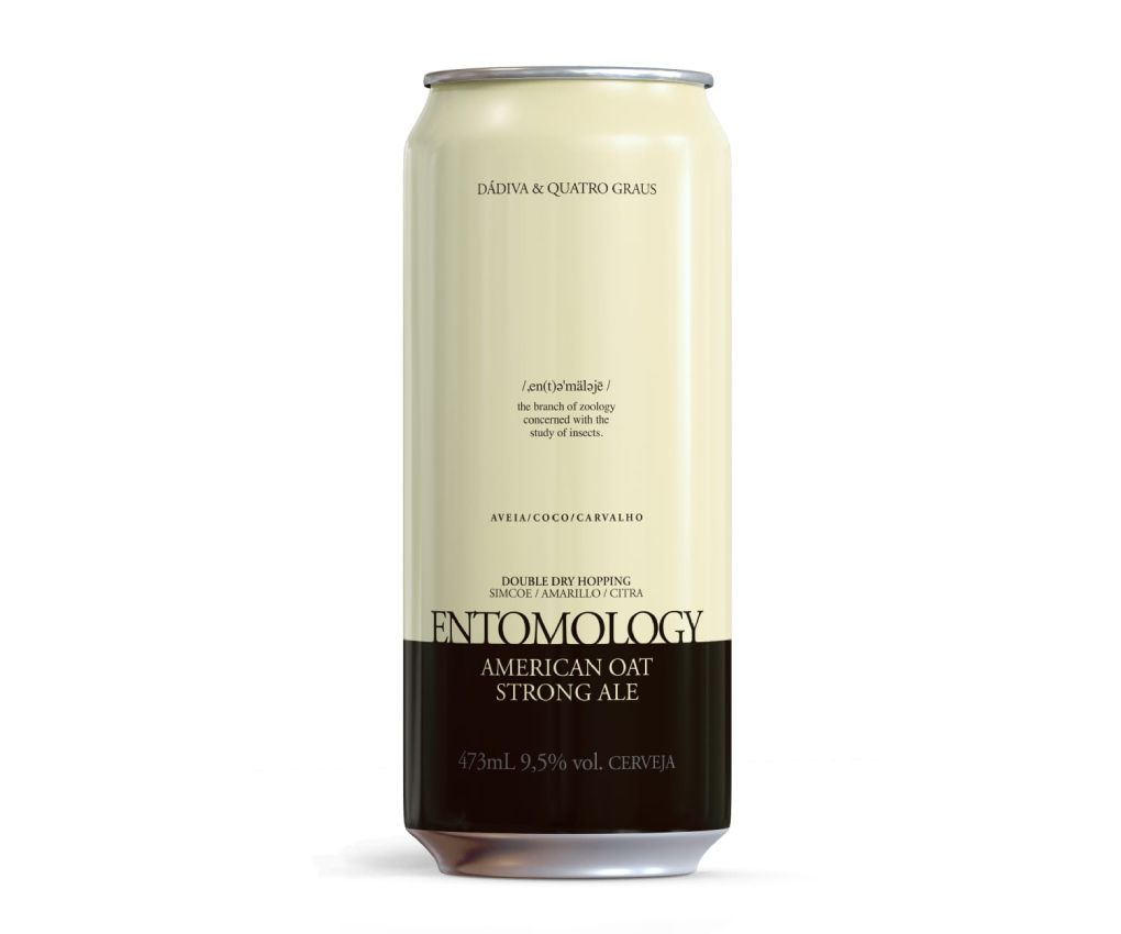 Cerveja Dádiva Entomology American Oat Strong Ale Lata 473ml