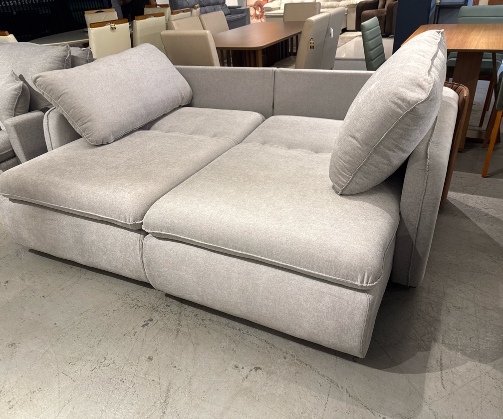 Sofá Country 2,40mts. Linho Pompeia - Showroom