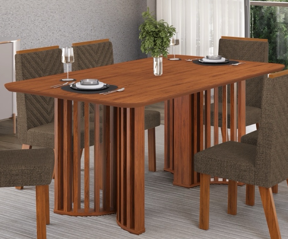 Mesa tampo madeira freijó - 1,70 x 0,90