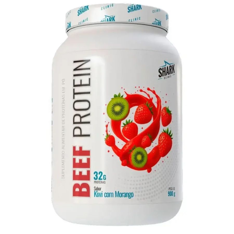 Beef Protein Shark Pro - 900g Morango com Kiwi
