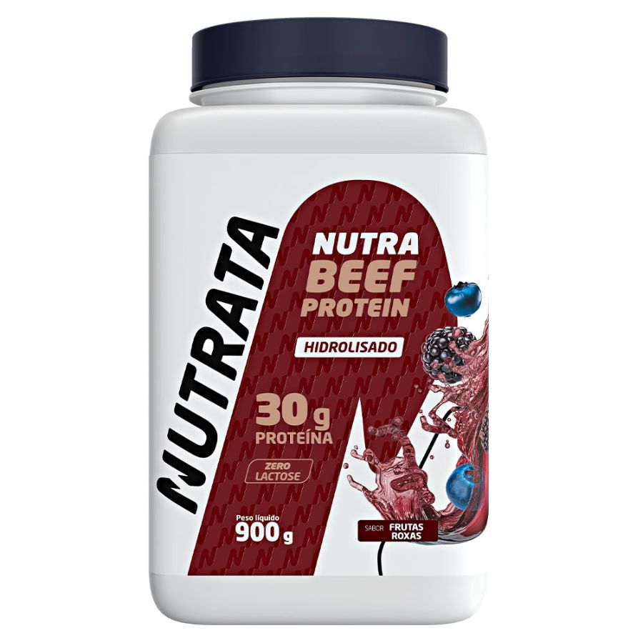 Beef Protein Nutrata 900g - Frutas Roxas