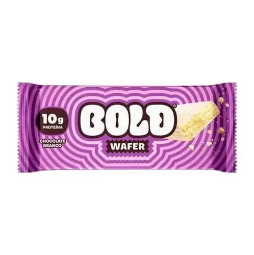 Bold Wafer Chocolate Branco 40g (caixa 12 Unid.)