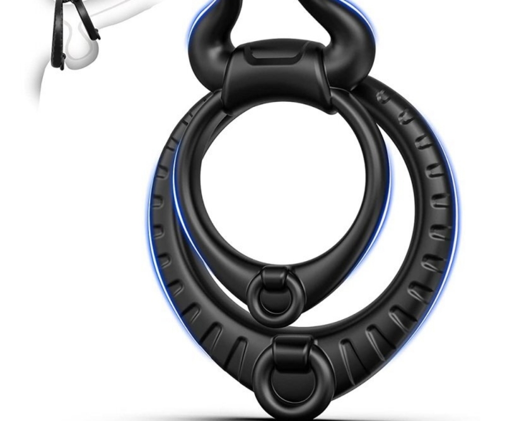 Bull Power Double Cock Ring Penis Enhancer is