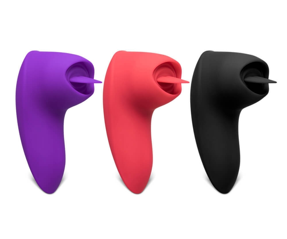 Blissful 12 Speeds Silicone Rechargeable Tongue Vibrator