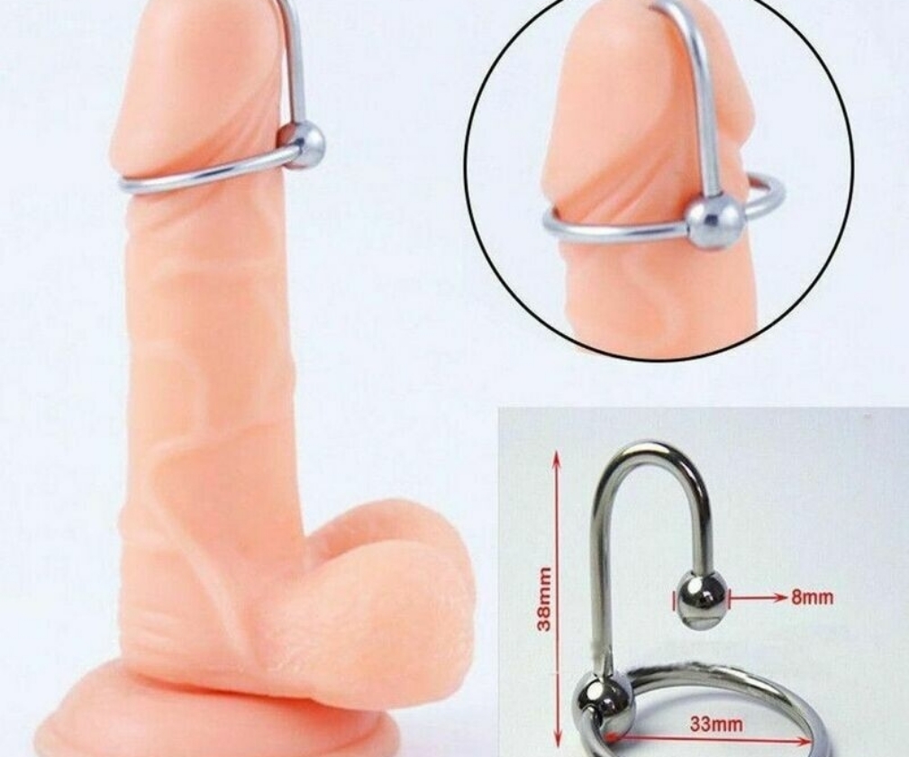 Cock Ring Delay Penis Plug For Men