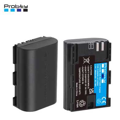 Bateria probty lp-e6nh para canon mirroless