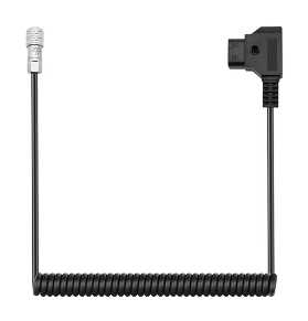 Cabo Espiral D-tap X 2 Pinos Para Blackmagic Bmpcc 4k E 6k