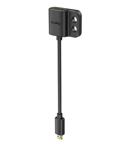 Cabo Smallrig Adaptador Ultra Slim 4k Micro Hdmi para Hdmi