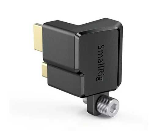 Adaptador L SmallRig HDMI & USB-C Right-Angle P/ BMPCC 4K AAA2700