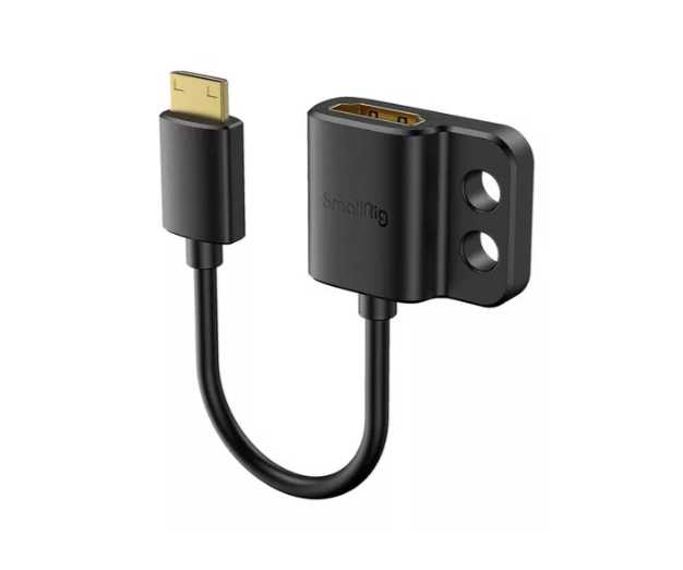 Cabo Smallrig Ultra Slim Adaptador Mini Hdmi Para Hdmi