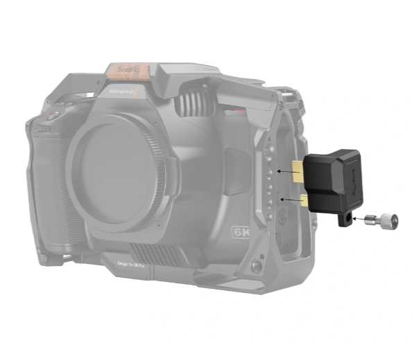 Adaptador L SmallRig HDMI & USB-C Right-Angle P/ BMPCC 6K pro 3289